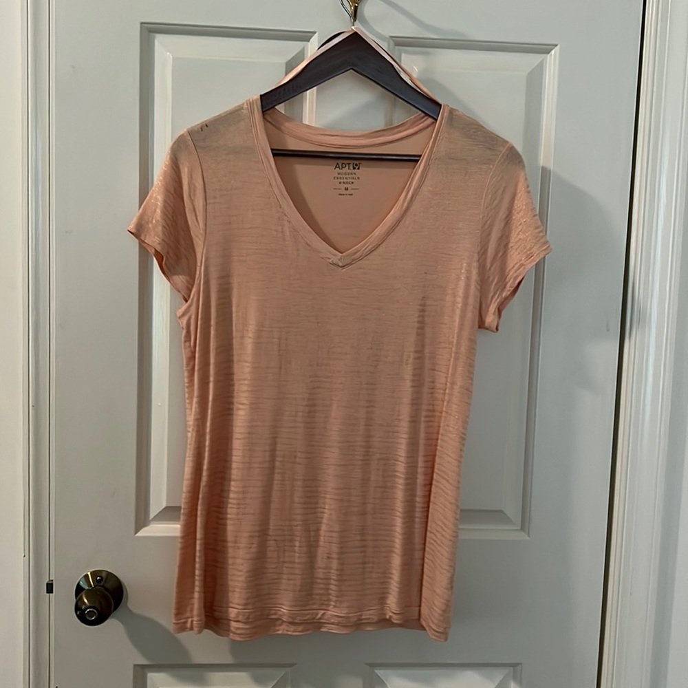 Shimmery Vneck T